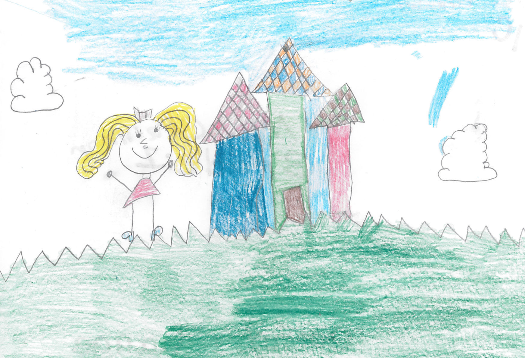 Carley Lange, grade 1, Hudson